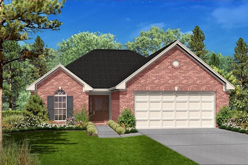 Architectural House Design - Traditional Exterior - Front Elevation Plan #430-24