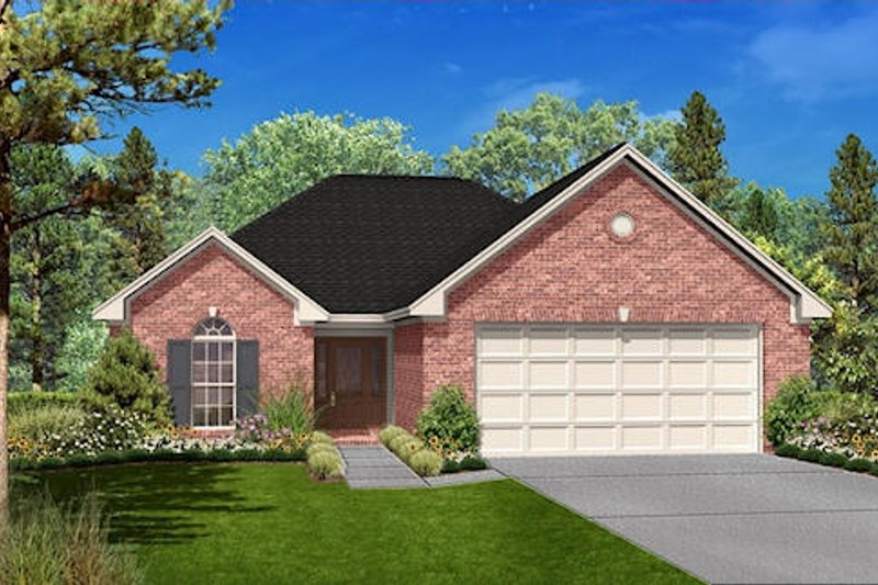 Home Plan - Traditional Exterior - Front Elevation Plan #430-24