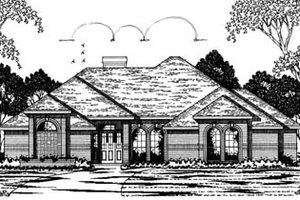 Traditional Exterior - Front Elevation Plan #42-140