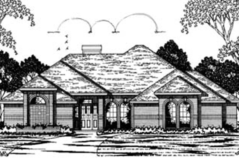 Traditional Style House Plan - 4 Beds 2 Baths 2094 Sq/Ft Plan #42-140