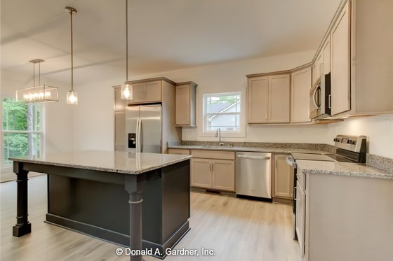 Interior - Kitchen for Country House Plan #929-52 - 3 bed, 2.5 bath