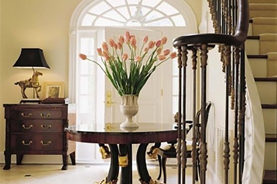 Interior - Entry for Colonial House Plan #137-230 - 4 bed, 5 bath