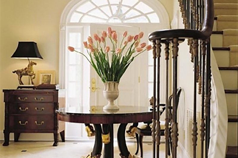 Home Plan - Interior - Entry for Colonial House Plan #137-230 - 4 bed, 5 bath