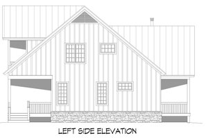 Exterior - Other Elevation for Country House Plan #932-650 - 3 bed, 3.5 bath