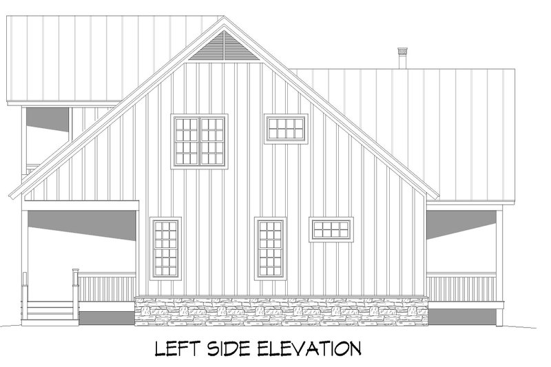 Dream House Plan - Exterior - Other Elevation for Country House Plan #932-650 - 3 bed, 3.5 bath