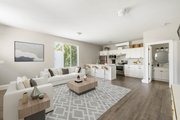 Farmhouse Style House Plan - 1 Beds 1 Baths 810 Sq/Ft Plan #1114-111 Interior 
