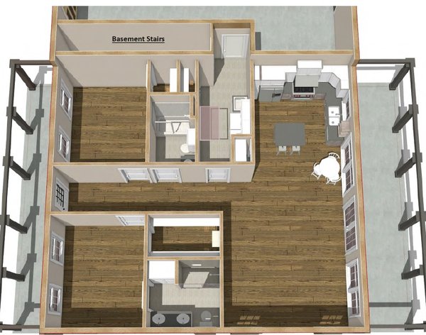 Farmhouse Floor Plan - Other Floor Plan #44-262