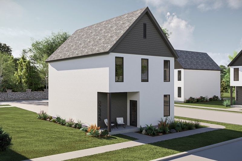 House Design - Exterior - Other Elevation for Modern House Plan #455-676 - 1 bed, 1 bath