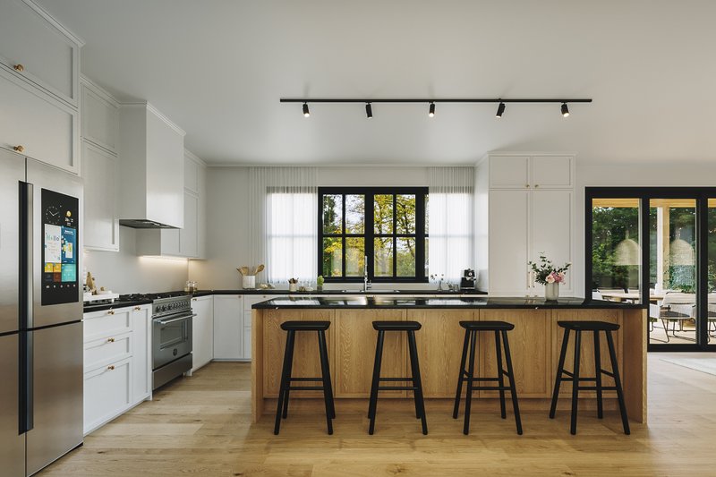 Dream House Plan - Interior - Kitchen for Farmhouse House Plan #23-2764 - 5 bed, 2.5 bath
