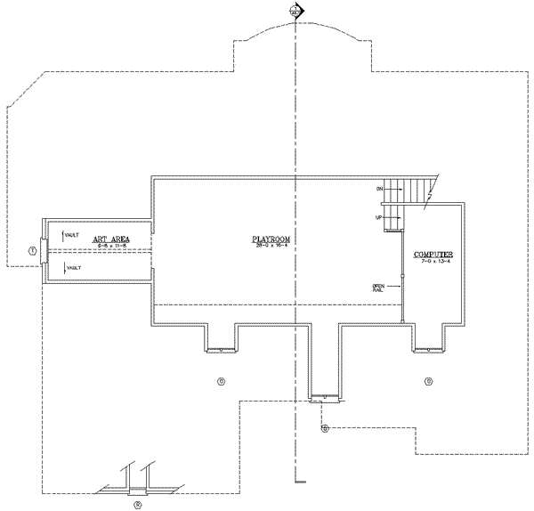 Colonial Floor Plan - Other Floor Plan #119-156