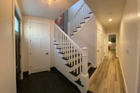 Interior - Entry for Farmhouse House Plan #933-10 - 2 bed, 2 bath