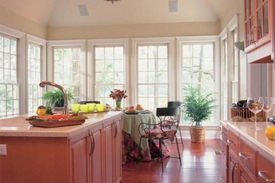 Kitchen - 3100 square foot Southern home