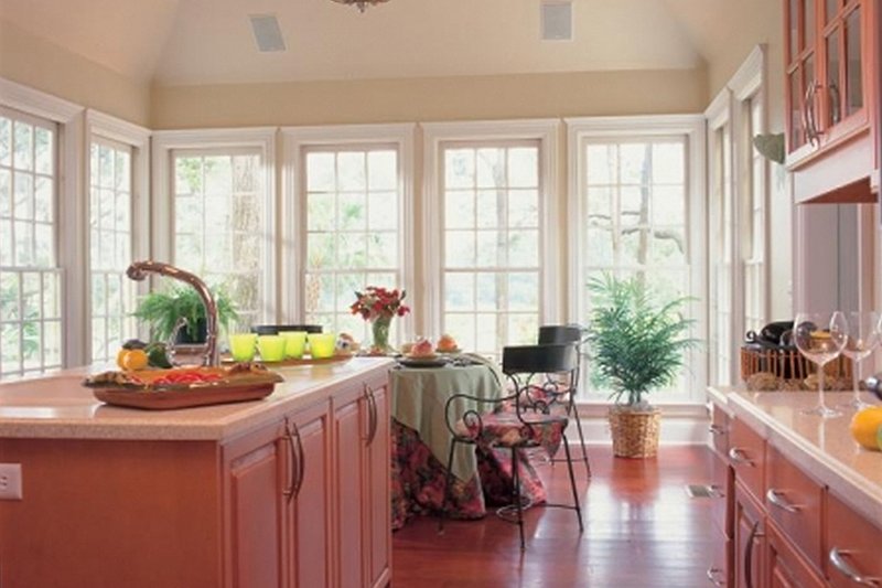 Dream House Plan - Kitchen - 3100 square foot Southern home