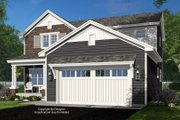 Bungalow Style House Plan - 3 Beds 3.5 Baths 2132 Sq/Ft Plan #51-1381 