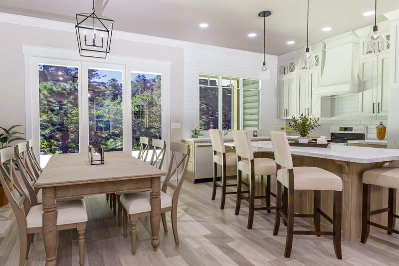 House Blueprint - Interior - Kitchen for Ranch House Plan #406-9669 - 3 bed, 2.5 bath