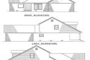 Traditional Style House Plan - 3 Beds 2 Baths 1541 Sq/Ft Plan #17-261 