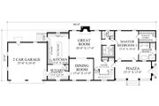 Southern Style House Plan - 4 Beds 4.5 Baths 3301 Sq/Ft Plan #137-379 
