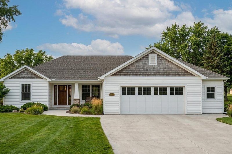 House Blueprint - Exterior - Front Elevation 2 for Barndominium House Plan #1064-190 - 3 bed, 2 bath