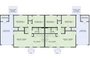 Ranch Style House Plan - 2 Beds 1 Baths 1904 Sq/Ft Plan #17-2448 