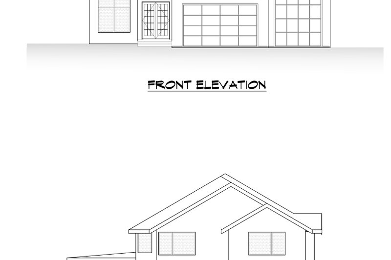 Dream House Plan - Exterior - Other Elevation 2 for Farmhouse House Plan #1066-244 - 5 bed, 3.5 bath