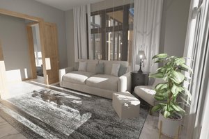 Interior - Family Room for Farmhouse House Plan #1109-1 - 4 bed, 4.5 bath