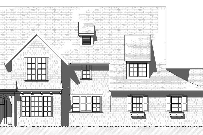 Dream House Plan - Exterior - Front Elevation 3 for Traditional House Plan #901-149 - 4 bed, 3.5 bath