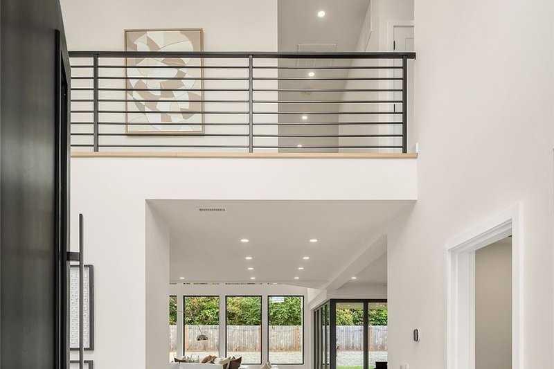 Dream House Plan - Interior - Entry 1 for Modern House Plan #1066-109 - 6 bed, 3.5 bath