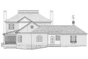 Colonial Style House Plan - 4 Beds 4.5 Baths 3470 Sq/Ft Plan #137-258 