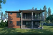 Modern Style House Plan - 3 Beds 4.5 Baths 3566 Sq/Ft Plan #1066-154 