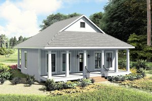 Farmhouse Style House Plan - 2 Beds 1 Baths 890 Sq/Ft Plan #44-222 ...