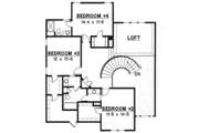 European Style House Plan - 4 Beds 3 Baths 3551 Sq/Ft Plan #67-289 