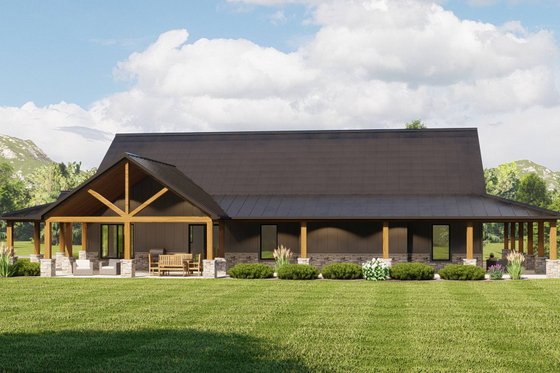 Exterior - Other Elevation 1 for Country House Plan #1064-279 - 3 bed, 2.5 bath