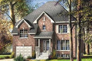 Traditional Exterior - Front Elevation Plan #25-4254