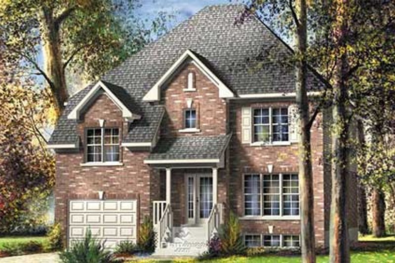 Traditional Style House Plan - 3 Beds 1.5 Baths 2240 Sq/Ft Plan #25-4254