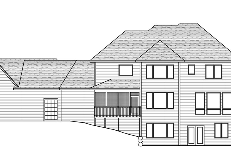 Craftsman Style House Plan - 5 Beds 4.5 Baths 4972 Sq/Ft Plan #51-576 ...