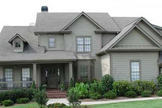 Exterior - Front Elevation for Traditional House Plan #54-135 - 5 bed, 3.5 bath