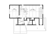Craftsman Style House Plan - 1 Beds 1 Baths 855 Sq/Ft Plan #132-222 