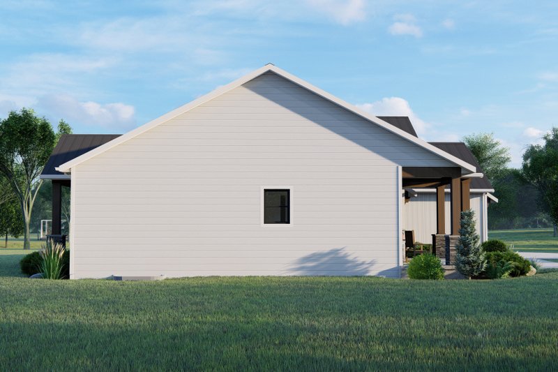 House Blueprint - Exterior - Other Elevation 1 for Ranch House Plan #1064-174 - 3 bed, 3 bath