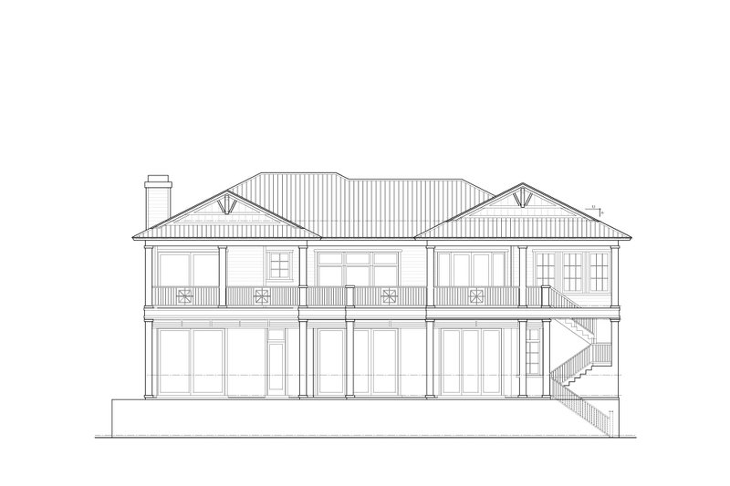 Dream House Plan - Exterior - Other Elevation 1 for Cottage House Plan #938-153 - 5 bed, 5.5 bath