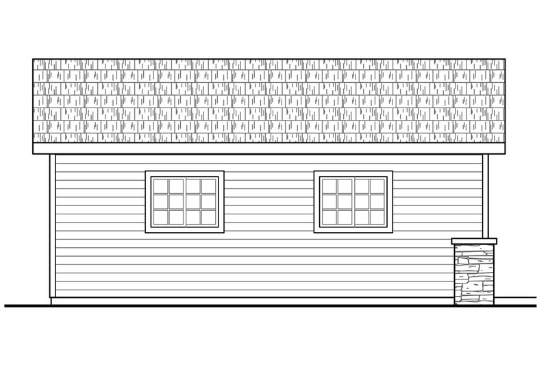 Architectural House Design - Exterior - Other Elevation for Traditional House Plan #124-1099, 0 bath