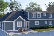 Craftsman Style House Plan - 3 Beds 3 Baths 1956 Sq/Ft Plan #1060-461 Exterior 