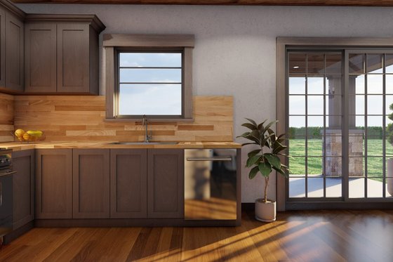 Interior - Kitchen 1 for European House Plan #17-2255 - 3 bed, 2.5 bath