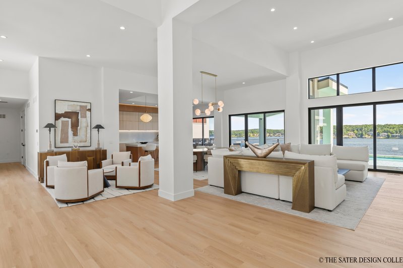 Architectural House Design - Interior - Family Room 6 for Contemporary House Plan #930-546 - 3 bed, 3.5 bath