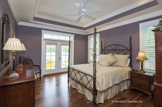 Interior - Master Bedroom 1 for Ranch House Plan #929-1005 - 4 bed, 3 bath