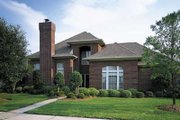 European Style House Plan - 4 Beds 3 Baths 3177 Sq/Ft Plan #410-198 