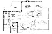 Ranch Style House Plan - 4 Beds 3 Baths 3000 Sq/Ft Plan #124-856 