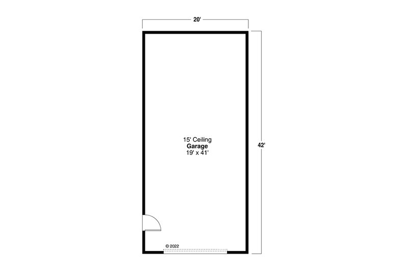 Dream House Plan - Floor Plan - Main Floor for Traditional House Plan #124-1335, 0 bath