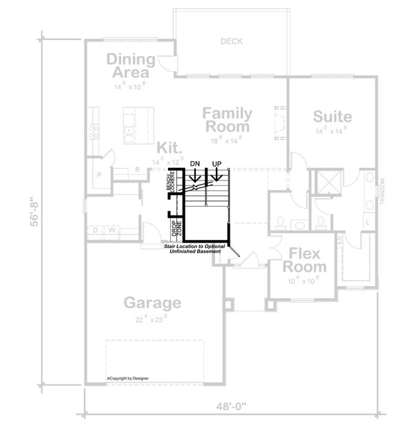 Modern Floor Plan - Other Floor Plan #20-2502