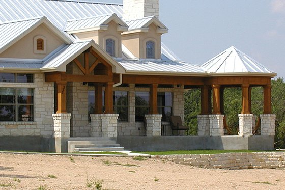 Exterior - Front Elevation 5 for Country House Plan #80-119 - 4 bed, 2.5 bath