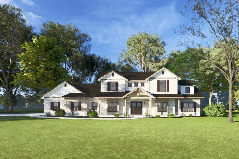 House Plan Design - Photo 9 for Farmhouse House Plan #1109-15 - 5 bed, 3 bath